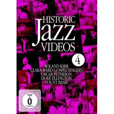 Historic Jazz Videos Vol. 4 - Duke Count-Ellington Oscar-Basie Peterson, DVD