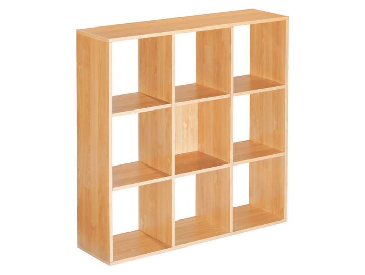 Bibliothèque multicases Classic - 9 cases - Hêtre