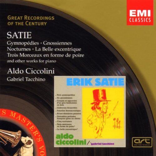 Aldo Ciccolini - Great Recordings Of The Century - Satie (Klavierwerke) - Preis vom 04.10.2026 03:51:26 h