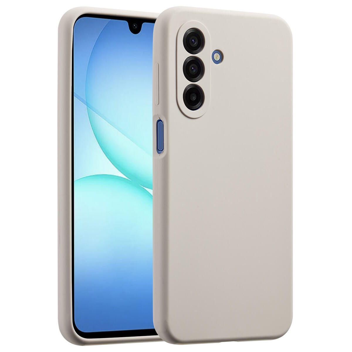 Accezz Liquid Silikoncase für das Samsung Galaxy A17 (5G) / (4G) - Stone SH00088440