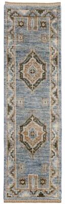 Grand Bazaar Foxboro Hand Knotted Medallion Traditional Area Rug