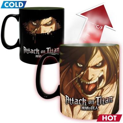ATTACK ON TITAN - Mug Heat Change - 460 ml - TitanS3 -cardboard V2