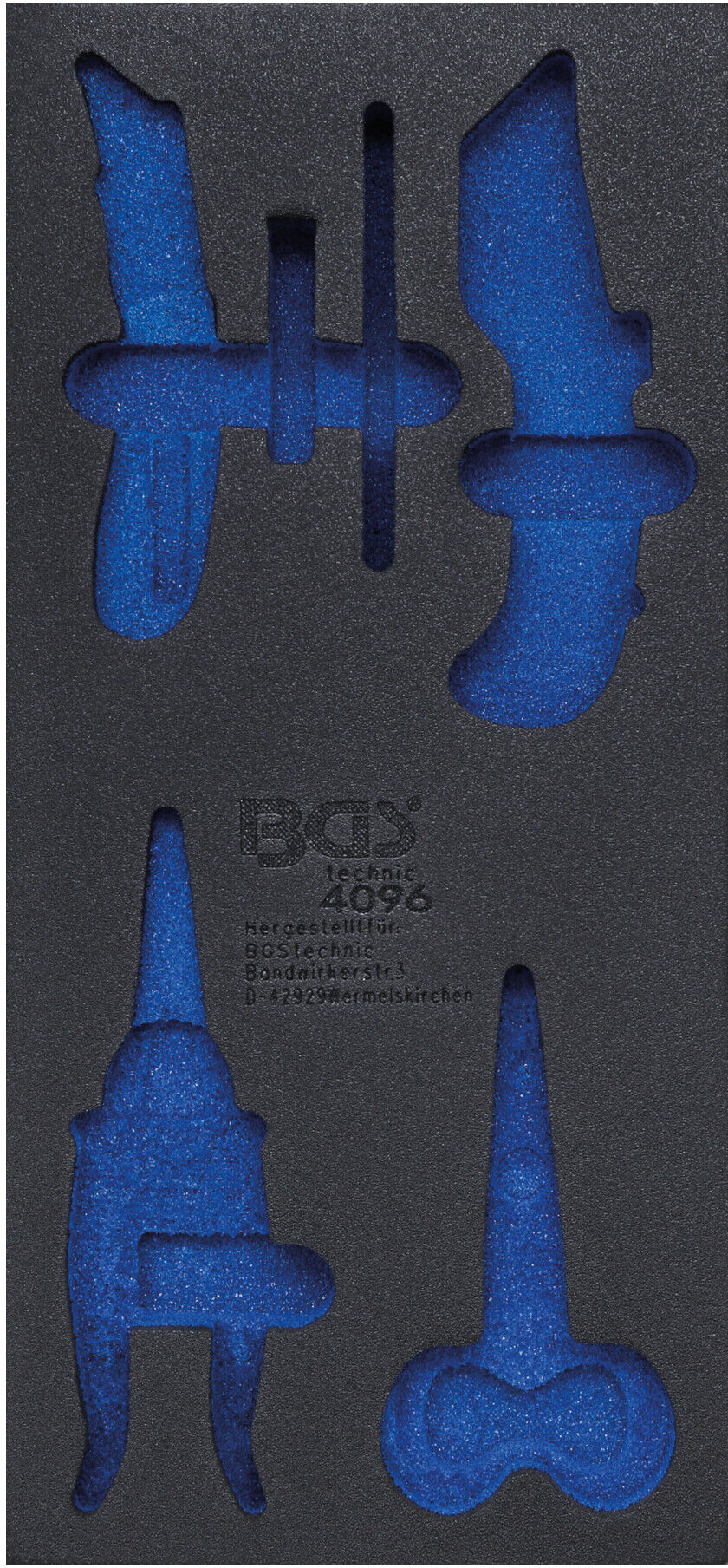 BGS Werkstattwageneinlage 1/3 4096-1, leer, für Art. 4096 ; BGS technic)