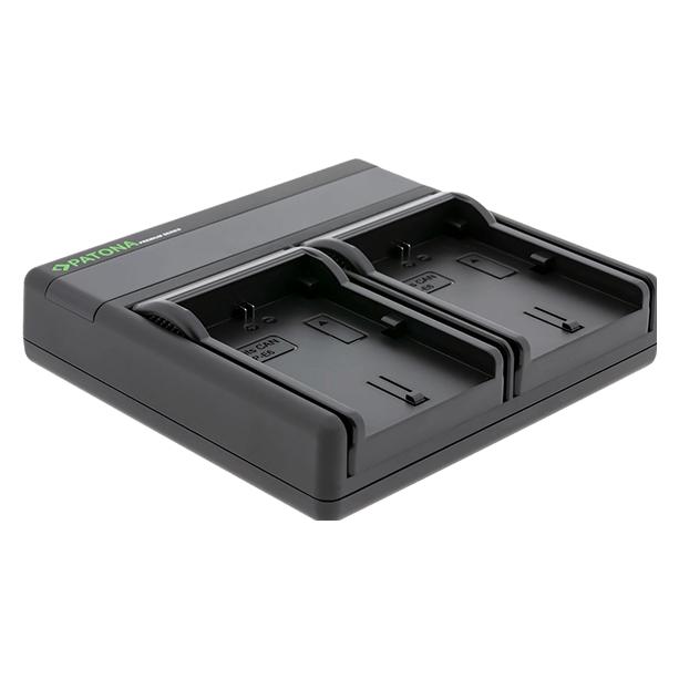 Patona Dual PD Canon LP-E6 Serie USB-C (Kamera Akku Ladegerät) (121583)