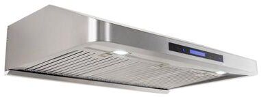 Proline Range Hoods "Proline PLSW 185 Under-Cabinet Range Hood 30"" & 36"" - 600 CFM 36 inches wide / 7-inch / 430 Stainless Steel"