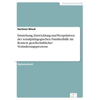 Entstehung, Entwicklung und Perspektiven der sozialpädagogischen Familienhilfe im Kontext gesellschaftlicher Veränderungsprozesse, Taschenbuch von