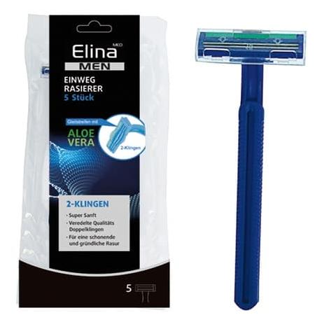 Elina Nassrasierer Einwegrasierer 5er Pack (63144)