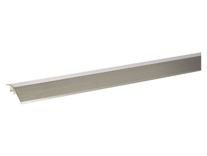 Alfer Alu-Niveauausgleichsprofil Edelstahl-Optik 2 m