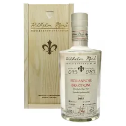 Wilhelm Marx Edelbrand von der Sizilianische Bio Zitrone 40% Vol. 350ml