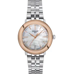 Tissot T-Gold Glendora 18K Gold T929.210.41.116.00 - perlmutt,grau - 33mm