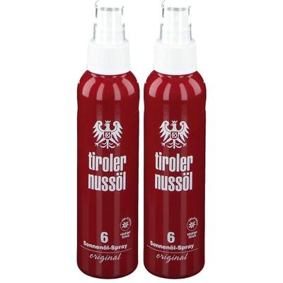 Tiroler Nussöl orig.Sonnenöl Spray was.f.LSF 6 2x 2x150 ml