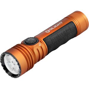 Olight Taschenlampe Seeker 4 Pro, LED, aufladbar, 4.600 Lumen, 13 cm, wasserdicht