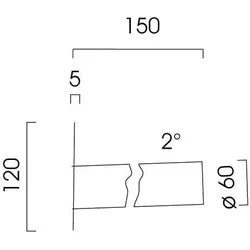 Leipziger Wandausleger 9.982.0015.714, Kabel Zubehör, Grau