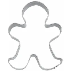 Städter Ausstecher Lebkuchenmann, Ausstechform, Plätzchenform, Keks, Plätzchen, Edelstahl, 5.5 cm, 041295