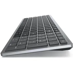 Dell KM7120W keyboard RF Wireless (US, Kabellos), Tastatur, Silber, Grau