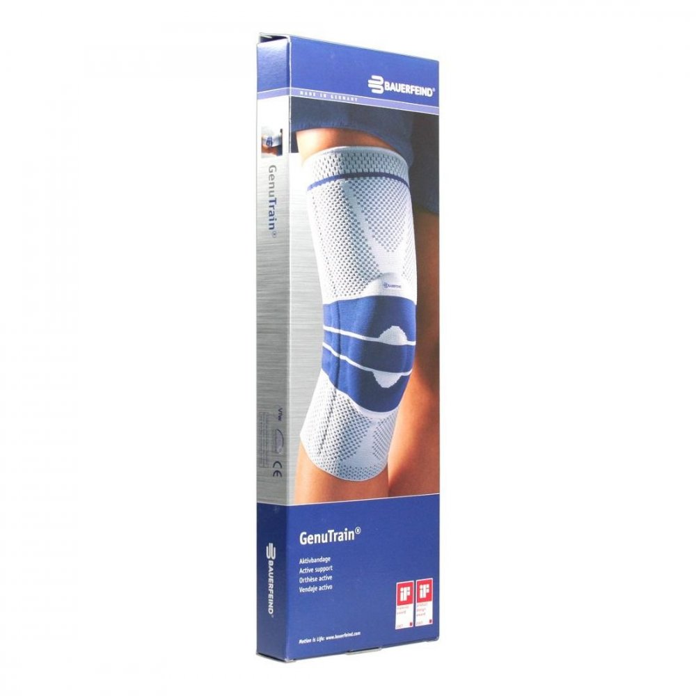 Bauerfeind AG / Orthopädie Genutrain Knieband.gr.5 titan 01285453