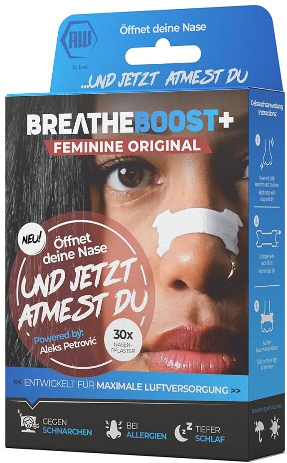 Breatheboost+ Feminine Original Nasenpflaster 30stk
