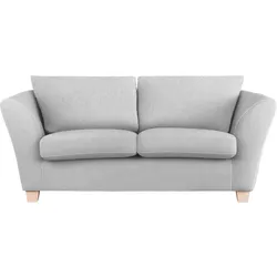 2-Sitzer-Sofa Devado Silberfarben