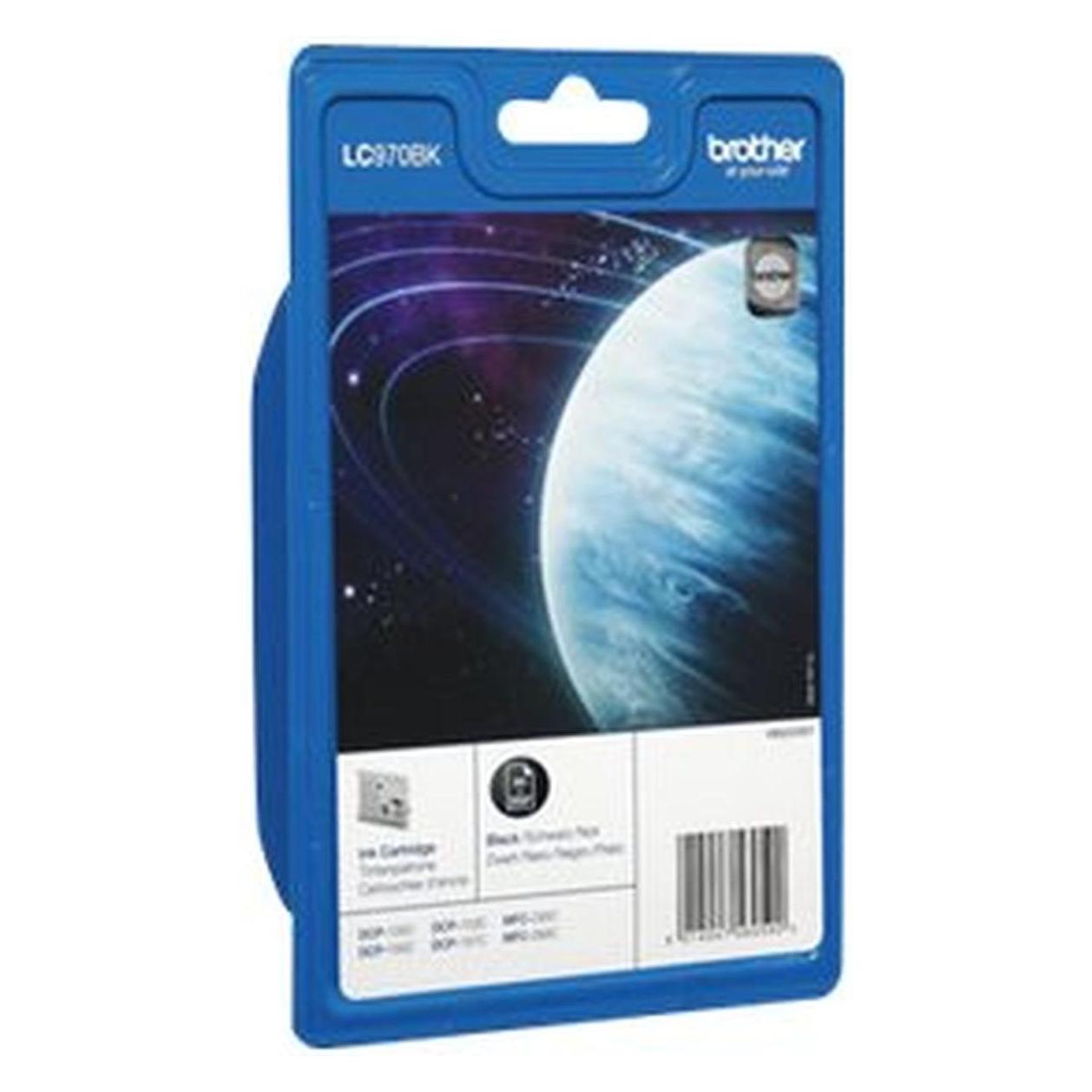 Brother LC-970BK / LC-970BKBP / LC-970BKBPDR Tinte schwarz (BK) (LC-970BK)