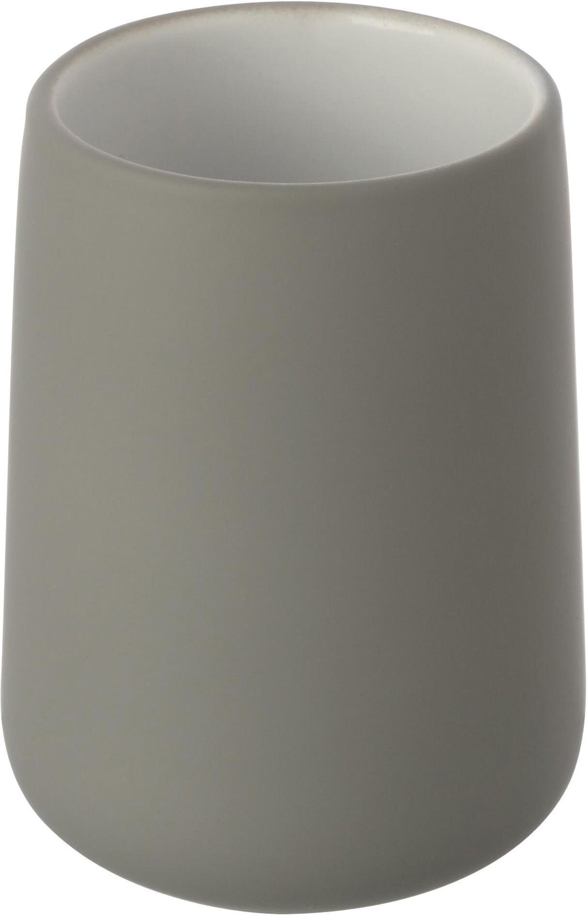 Tecnomat PORTA SPAZZOLINO SERIE SIDNEY IN CERAMICA COLORE GRIGIO
