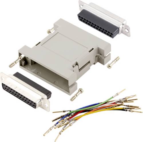 Encitech GA-1515-MM-LG-K D-SUB Adapter D-SUB-Stecker 15pol. - D-SUB-Stecker 15pol. 1St.