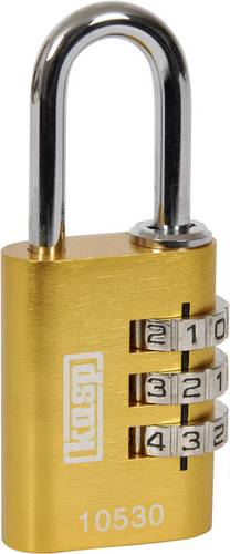 KASP K10530YELD Vorhängeschloss 30mm Gelb Zahlenschloss