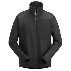 Snickers FlexiWork, Zwischenschicht-Jacke mit durchgehendem Reißverschluss 8 stahlblau-schwarz