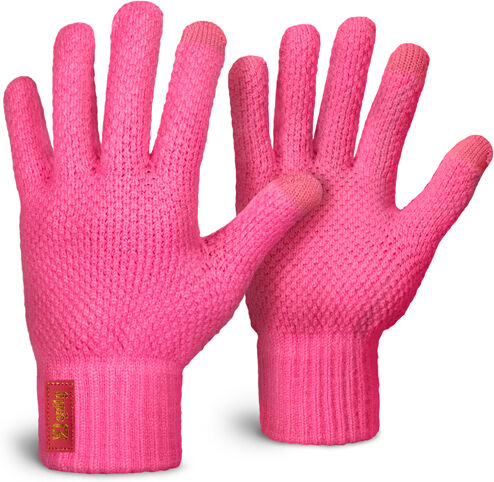 Gants femme Delphin QUEEN Qnity Uni Gray, Beige, Brown, Pink Uni