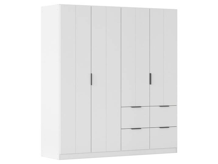 DREHTÜRENSCHRANK Ella Weiß B: 181cm