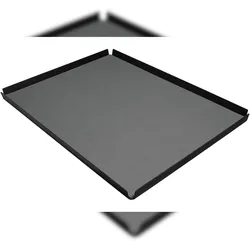 Stil Casa Stil Haus, Set 6 Tabletts pro Hotelzimmer, Innenraum aus Polyurethan gepaart, 51,5x39,5 cm, Farbe grau.