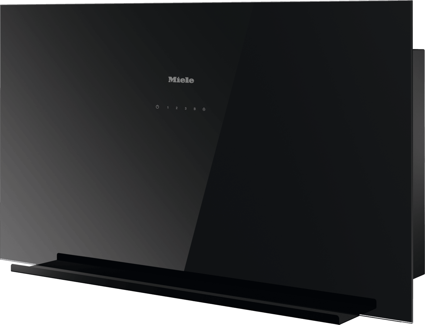 Miele DA9092W Abluft/Umluft Dunstabzugshaube/Esse Wand 88 cm (Schwarz) 12506060