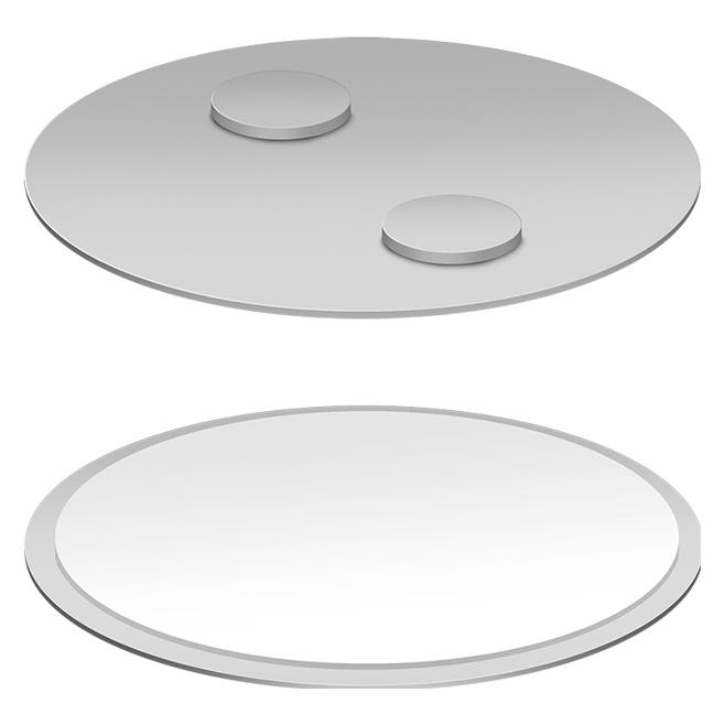 LogiLink Rauchmelder Befestigungsset Ø4 cm, magnetisch (SC0017)
