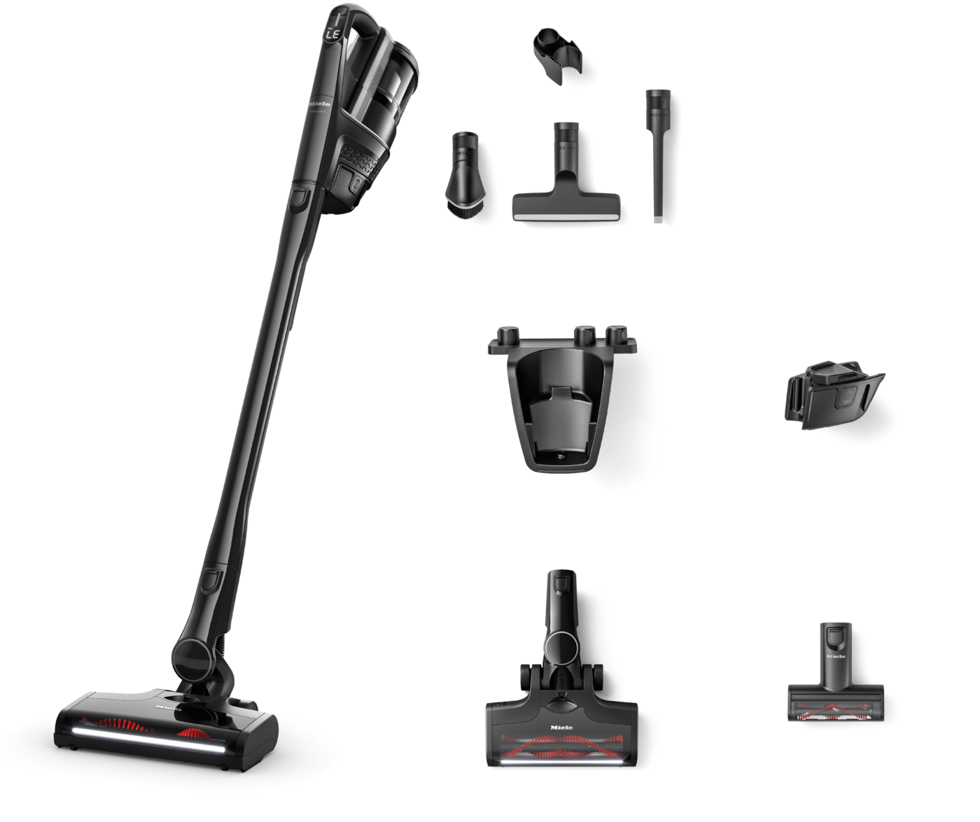 Miele Triflex HX3 Cat & Dog Handstaubsauger Beutellos bis 70 min Laufzeit 25,2 V HEPA (Schwarz) 12887850