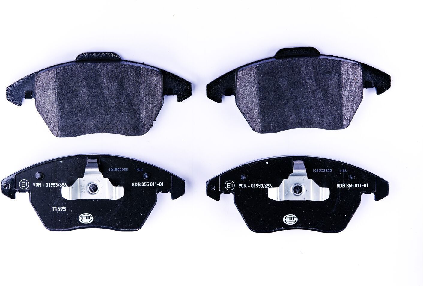 HELLA 8DB 355 011-811 Brake pad set