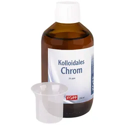 Kolloidales Chrom - Konzentration 50 ppm