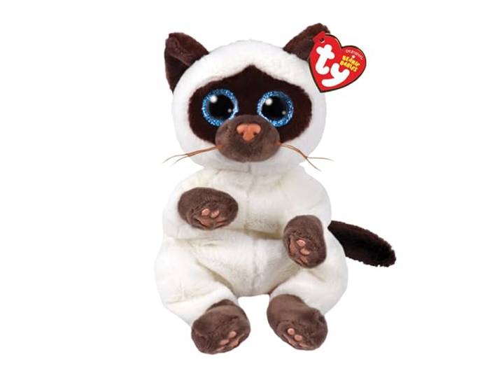 TY - Beanie Babies Siamese Kat Miso - 15 CM