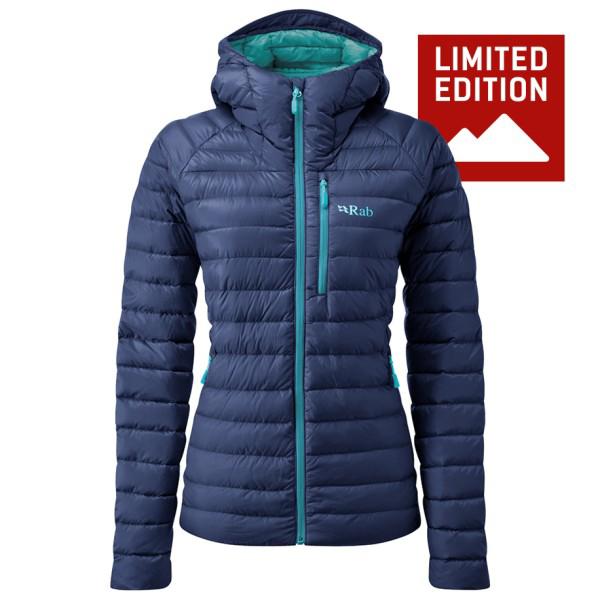 Rab - Women's Microlight Alpine Jacket Exclusive - Daunenjacke Gr 38 blau
