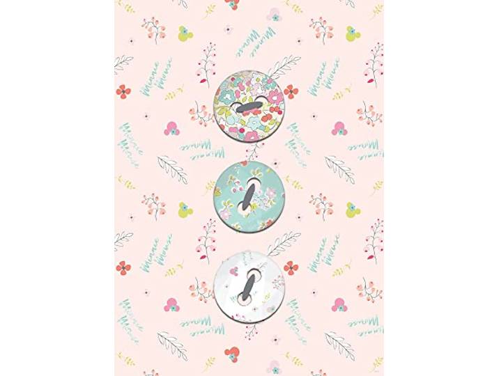 Komar Boutons Minnie Mouse – Dimensions : 50 x 70 cm Tableau mural\, poster (sans cadre) Disney