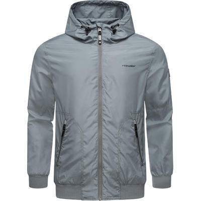 Outdoorjacke RAGWEAR "Stewie II", Herren, Gr. XXXL (58), grau, Obermaterial: 100% Polyester. Futter: 100% Polyester, gerade hüftbedeckend, Ärmel ohne Ärmelschlitz Rippstrickbündchen, Jacken Outdoorjacke, stylische Herren Übergangsjacke mit großer...
