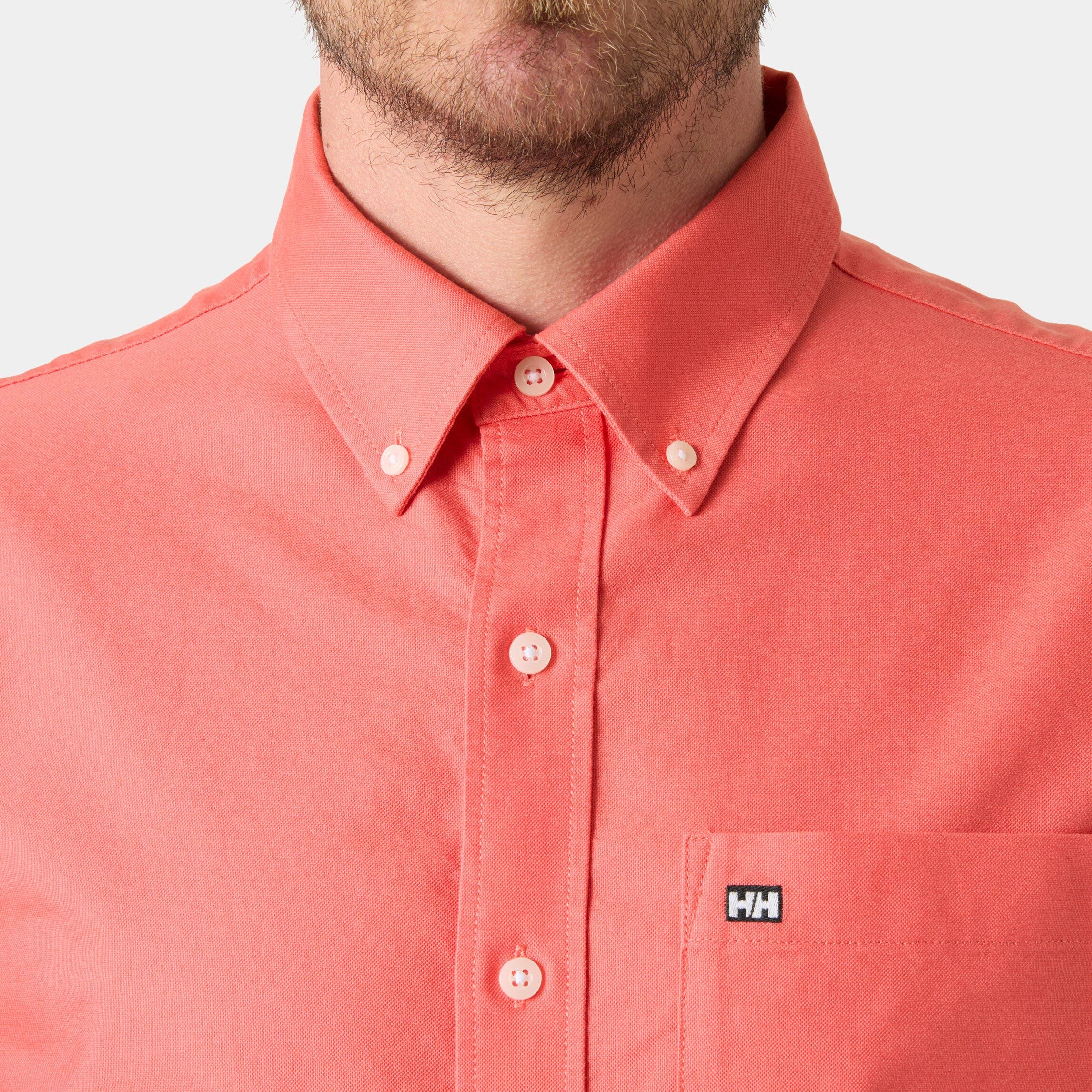 Helly Hansen Men's Shore Long Sleeve Shirt - White/Cream - L
