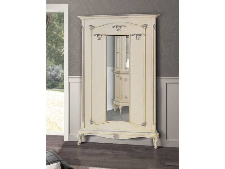 JVmoebel Kleiderständer Luxuriöser Holzschrank im italienischen Design, Made in Europa