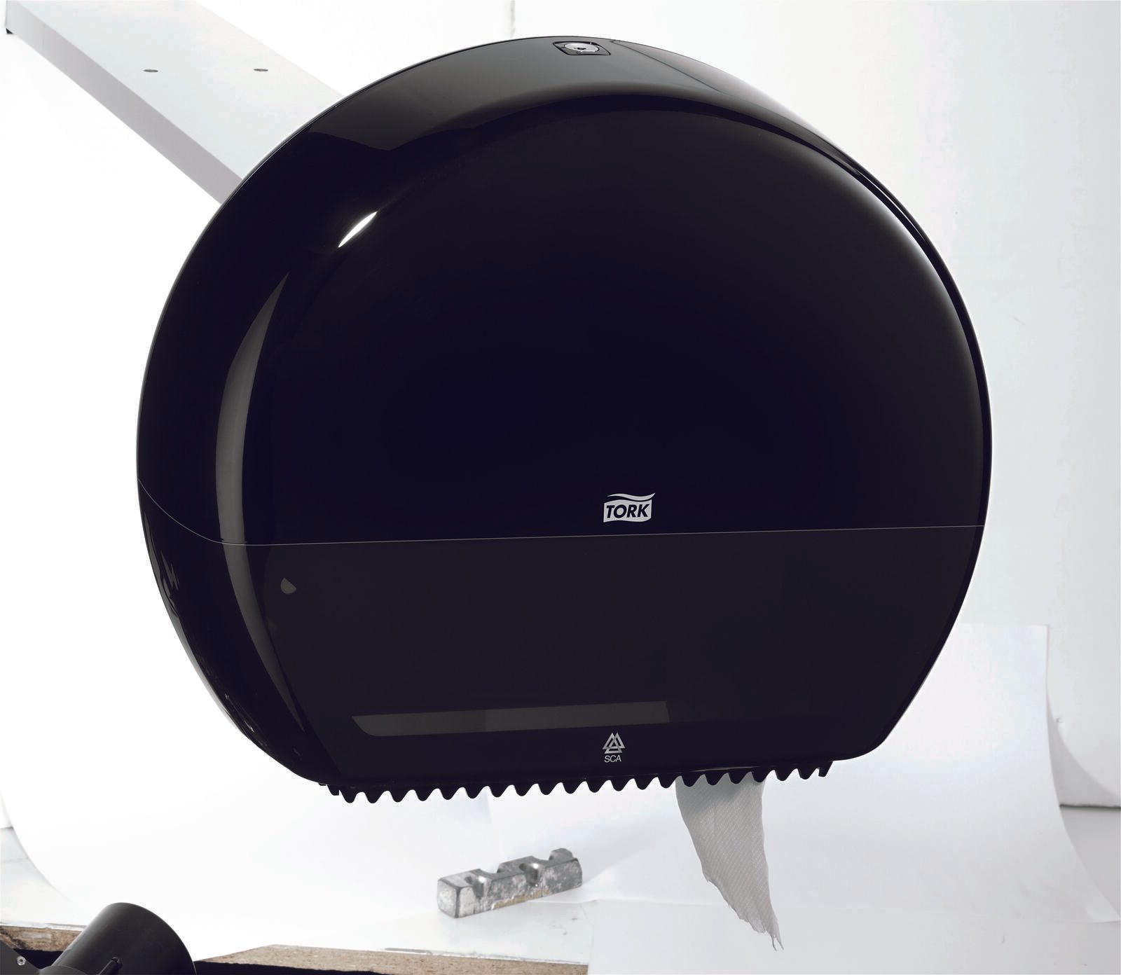 TORK Toilettenpapierspender 1 Rolle schwarz 554008