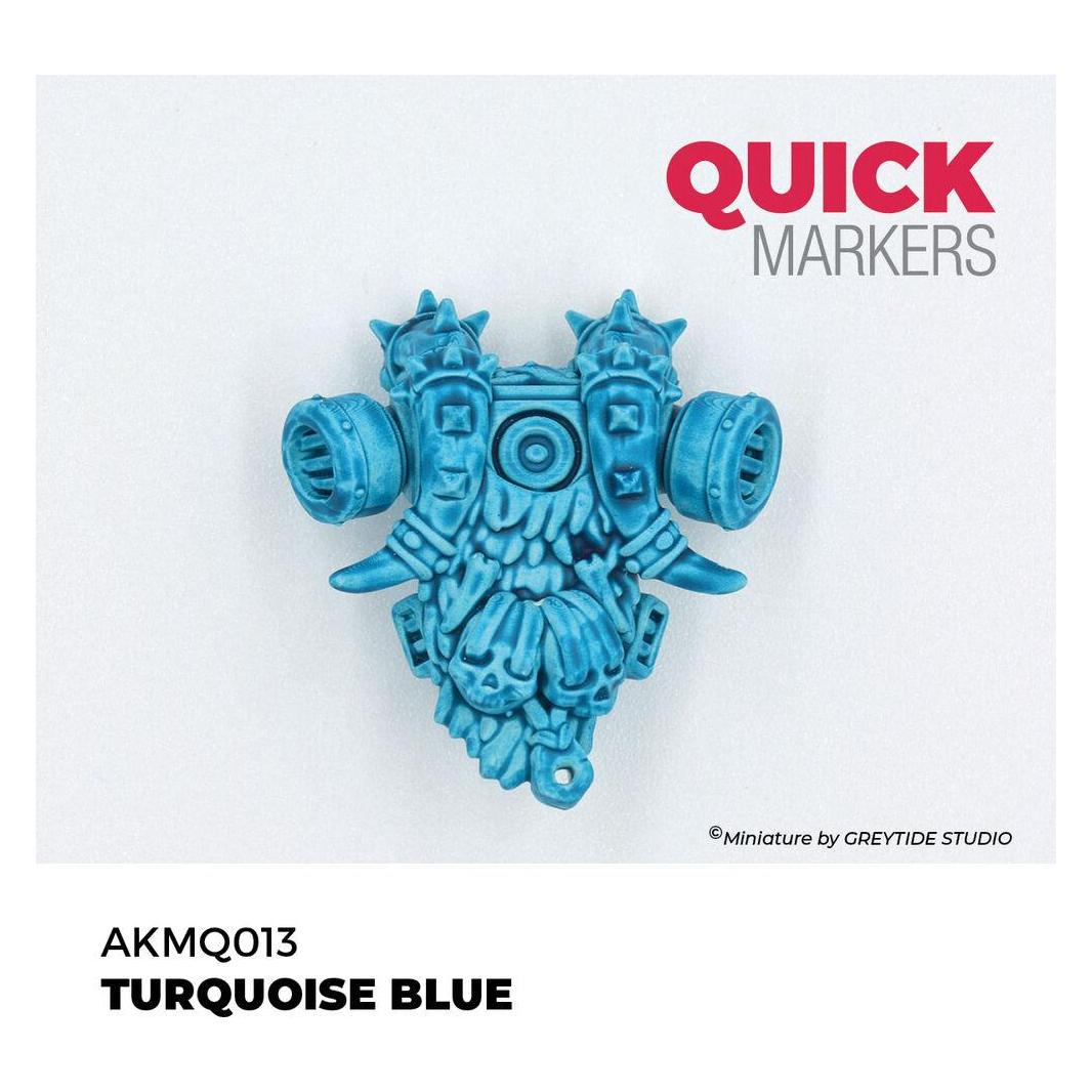 AK Interactive - Quickmarker Turquoise Blue (AKMQ013)