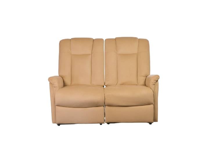 Le Réconfort Sofa - Inclinaison manuelle, 2 places, Beige vel...