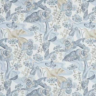 Flora Cloud Fabric by the Yard - Ballard Designs