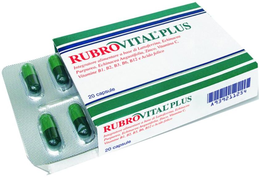 PIAM FARMACEUTICI SpA RUBROVITAL Plus 20 Cps