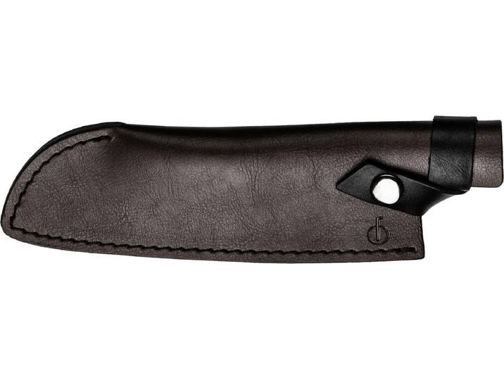 Forged lederen hoes santokumes - Voor 18cm lemmet - Bruin