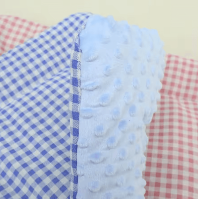 Inspire Curations CozyNest Plush Cat Bed House & Comfort Cave blue 80x50cm