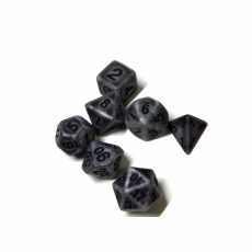 Dice4friends Würfelset Antique - Silver (7) 285788