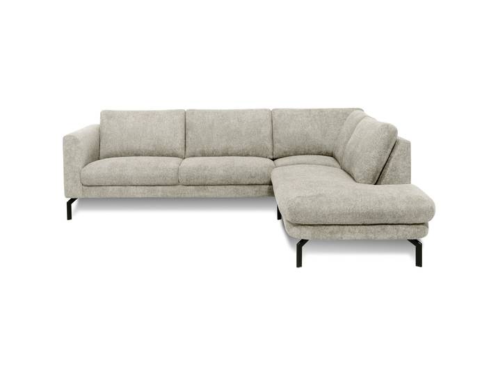 Modernes Ecksofa Gomero Stoff hellgrau B 264 cm T 220 cm - Ecksofa
